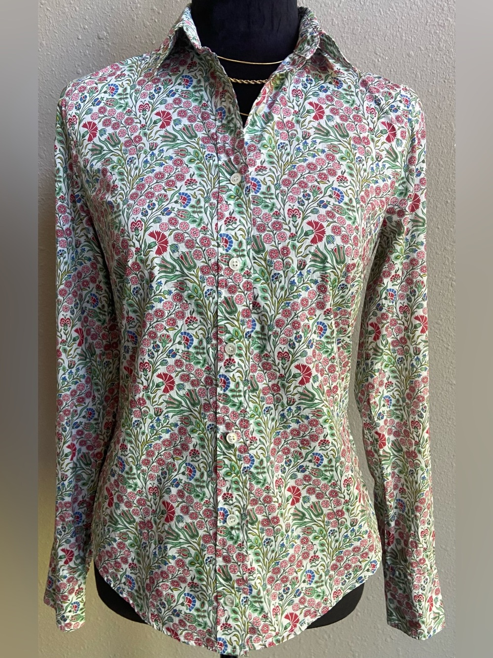 Liberty Art Fabrics for J.Crew ~ Woman’s Floral Print Sony Costume SZ XS🌟